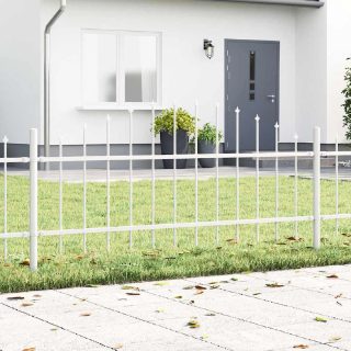 vidaXL Clôture de jardin WOERDEN 170 x 115 cm Acier enduit de poudre