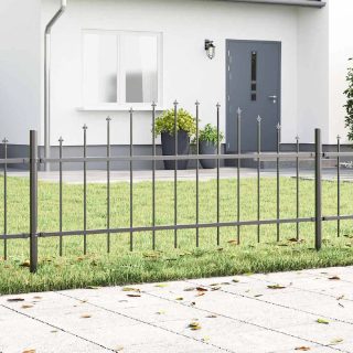 Vidaxl Clôture de jardin WOERDEN 170 x 115 cm Acier enduit de poudre