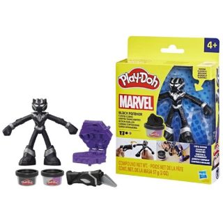 Play-Doh set pâte à modeler Black Panther - Noir