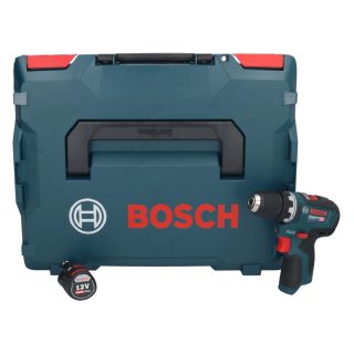 Bosch GSR 12V-35 Professional Perceuse-visseuse sans fil 12 V 35 Nm Brushless + 1x batterie 3,0 Ah + L-Boxx - sans chargeur