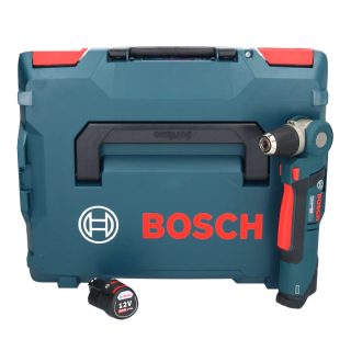 Bosch Professional GWB 12V-10 Perceuse d'angle sans fil 12 V + 1x batterie 3,0 Ah + L-Boxx - sans chargeur