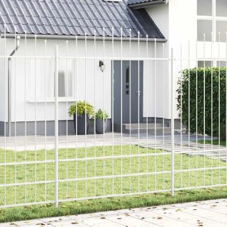 Vidaxl Clôture de jardin WOERDEN 170 x 225 cm Acier enduit de poudre