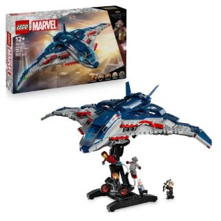 LEGO Marvel 76325 Le Quinjet d'Avengers : L'Ère d'Ultron
