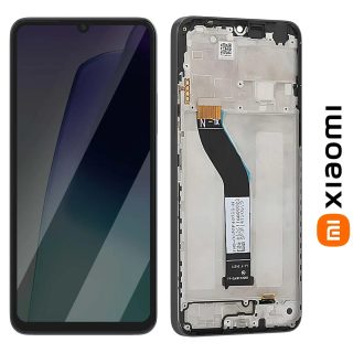 Xiaomi Écran Complet Original Redmi 14C Afficheur LCD avec Vitre Tactile et Châssis Noir