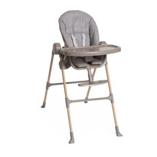 Chicco Chaise Haute - Polly Essential - 0/3 Ans - Gris Ash