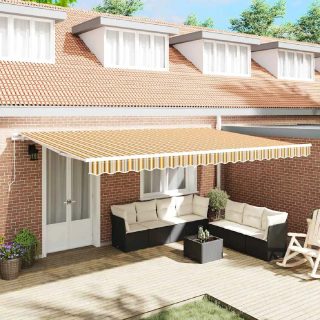 vidaXL Auvent Rétractable 500 × 350 cm