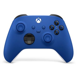 Microsoft Manette sans fil Shock Blue pour Xbox et PC
