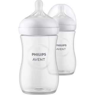 Philips Avent Lot de 2 Biberons Natural Response - 260 ml