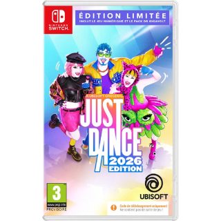 Just Dance 2026 Limited Edition Jeu Nintendo Switch Code de téléchargement 300133826