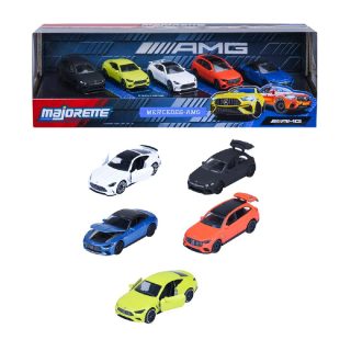 Coffret 5 voitures miniatures métal 1/64 portes ouvrantes