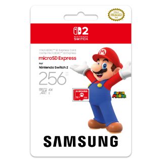 Samsung Carte mémoire Micro SD Express 256Go pour Nintendo Switch 2