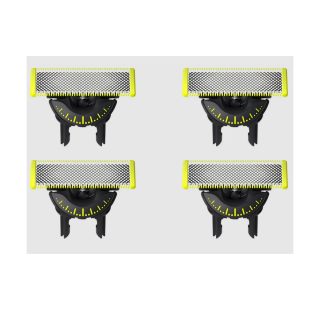 Lot de 4 lames de rechange - QP440/50 - Oneblade - PHILIPS