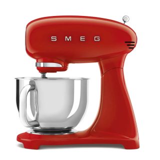 Robot pâtissier multifonctions 4.8l 1000w rouge - SMF05RDEU - SMEG