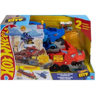 Hot Wheels Véhicules Ultimate Dual Dragon Transporter