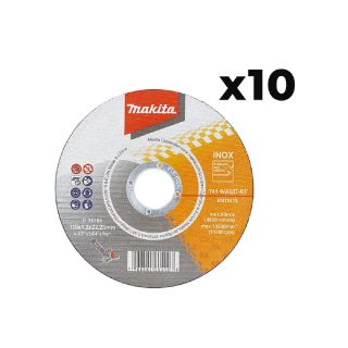 D-18764-10 Disques coupe fins 115 mm 1,2 mm Type 41 10 pcs