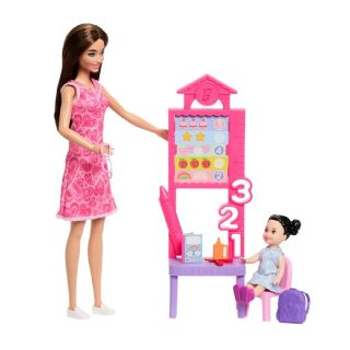 Barbie poupée maîtresse d’école – Animaux