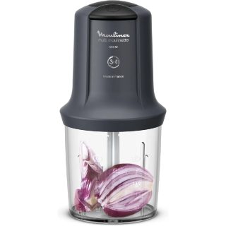 Hachoir Électrique Multi Moulinette – 500W, 2 Vitesses, Gris Anthracite