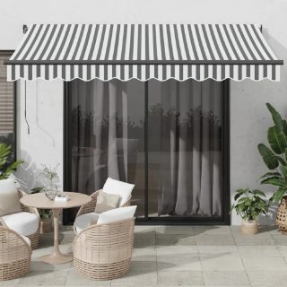 vidaXL Auvent rétractable automatique 350x250 cm