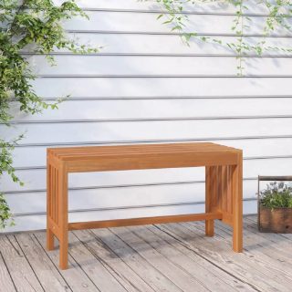 Vidaxl Banc de jardin 80 cm bois massif d'eucalyptus