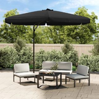 Vidaxl Parasol d'extérieur avec mât en acier 300 cm