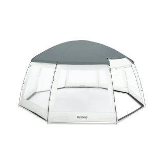Bestway Dôme de protection pour piscine hors-sol ronde - jusqu'à diamètre 4.88 m