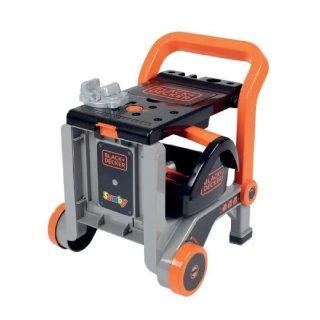Smoby diable bricolage Black+Decker - multicolore