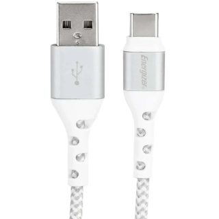 ENERGIZER Câble USB-A vers USB-C 2m Blanc