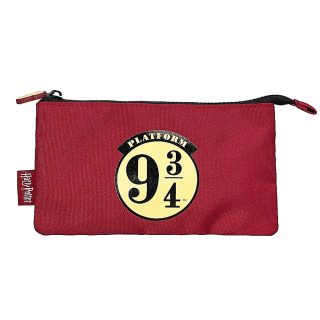 Harry Potter Trousse avec 3 Compartiments