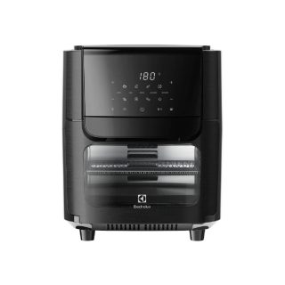 Friteuse sans huile Electrolux 800 EAF12B - grande capacité, 12 l, noire