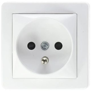 Schneider Electric Prise 2P+T Alréa - Blanc