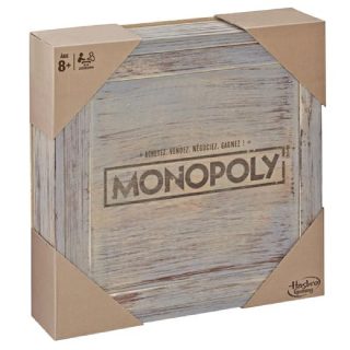 HASBRO GAMING Monopoly série rustique