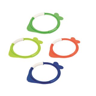 Bestway Anneaux de plongée LIL' FISH - Multicolore