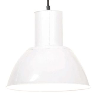 vidaXL Lampe suspendue - Blanc