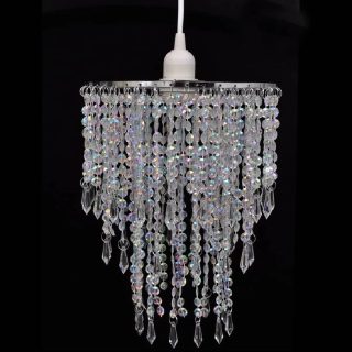 Vidaxl Suspension avec Cristaux E27 22,5x30,5cm