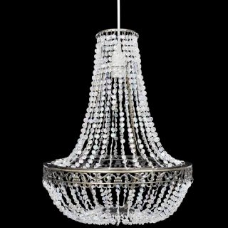 VIDAXL Lustre suspendu - Nickel