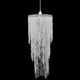 Vidaxl Lustre avec Cristaux E27 26x70cm