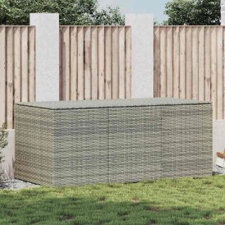 vidaXL Boîte de rangement 180x90x70 cm Gris