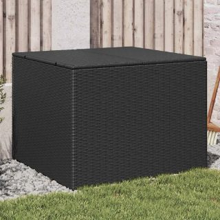 vidaXL Boîte de rangement - Noir