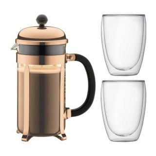 Bodum Chambord Set - Cuivre