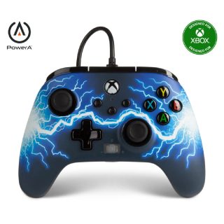 Power A Manette avec câble Arc Lightning pour Xbox Series X / S / Xbox One / PC
