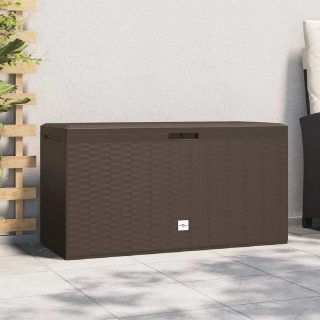 vidaXL Boîte de rangement - Marron