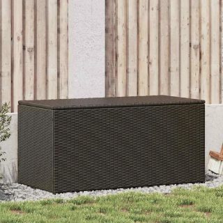 vidaXL Boîte de rangement jardin 100x50x50 cm - Marron
