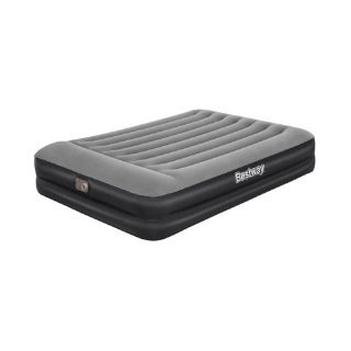 Bestway Matelas gonflable 2 personnes 203 x 152 x 46 cm avec pompe électrique intégrée coloris