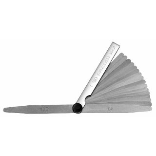 Facom Jauge d'épaisseur métrique lamelles à bouts pointus longueur 90mm - 804.P