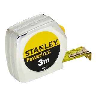Stanley Mètre ruban PowerLock Classic Métal - 300 cm