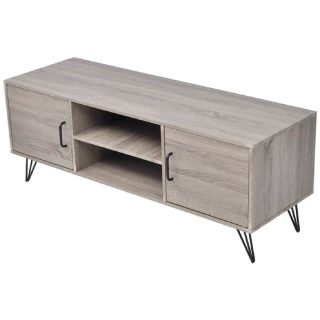 Vidaxl Meuble TV 120x40x45 cm Gris 243449