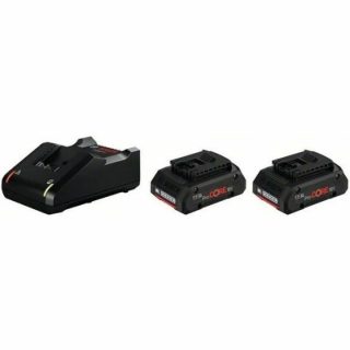 Bosch Pack de 2 batteries 18V ProCORE 4Ah + chargeur rapide - 1600A01BA3