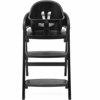 Chicco Chaise haute évolutive Crescendo Lite - Cairo coal - Noir - 8,25 Kg - Jusqu'a 99 ans