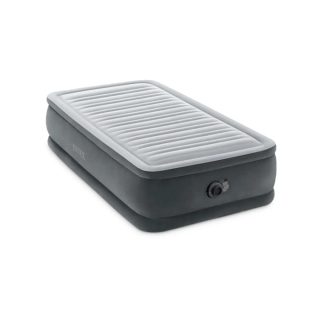 Intex Matelas gonflable Comfort Plush Elevated 1 place H. 46 cm