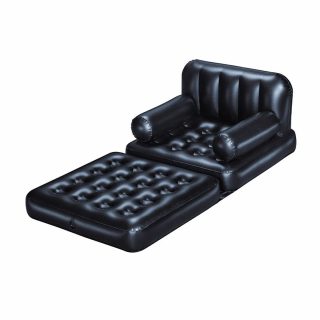 Bestway Fauteuil gonflable Noir 191 x 38 x 25 cm